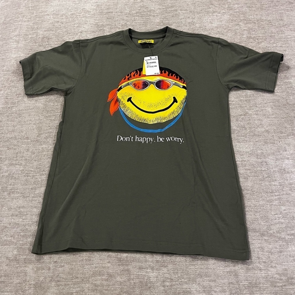 Market X Smiley Flame On Tee